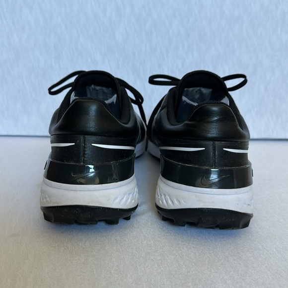 NIKE Infinity Pro 2 Men's Golf Shoes DJ5593-015 Black and White Lace Up Size 14 - Picture 5 of 13